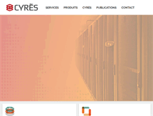 Tablet Screenshot of interactive.cyres.fr